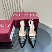 Gucci Women's Horsebit Pump Black 8.5cm - 2