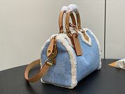 Louis Vuitton LV Speedy 25 Denim 25x15x15cm - 5