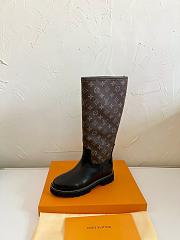 Louis Vuitton LV Territory Monogram Flat High Boot - 5