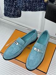 Hermes Destin Loafer Vert Deau - 4