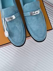 Hermes Destin Loafer Vert Deau - 2