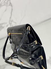 Prada Black Leather shoulder Bag 23x15x8.5cm - 5