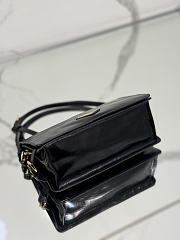 Prada Black Leather shoulder Bag 23x15x8.5cm - 3