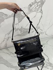 Prada Black Leather shoulder Bag 23x15x8.5cm - 2