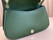 Gucci Blondie small shoulder bag Suede Dark Green 26x16x8cm - 2