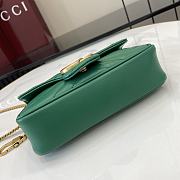 Gucci GG Marmont Matelasse Super Mini Bag Green 16.5x10x5cm - 3