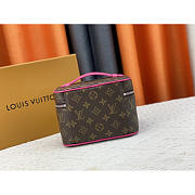 Louis Vuitton LV Nice Mini Cosmetic Bag Pink 20x13.5x12cm - 4