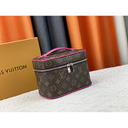 Louis Vuitton LV Nice Mini Cosmetic Bag Pink 20x13.5x12cm - 3