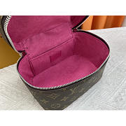 Louis Vuitton LV Nice Mini Cosmetic Bag Pink 20x13.5x12cm - 2