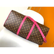 Louis Vuitton LV Keepall Bandouliere 45 Pondichery Pink 45x27x20cm - 6