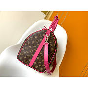 Louis Vuitton LV Keepall Bandouliere 45 Pondichery Pink 45x27x20cm - 5