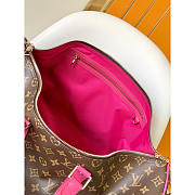 Louis Vuitton LV Keepall Bandouliere 45 Pondichery Pink 45x27x20cm - 3