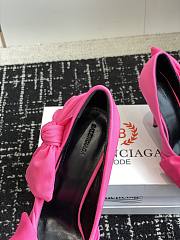 Balenciaga Knife Knot 110mm Pump Bright Pink - 5