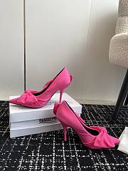 Balenciaga Knife Knot 110mm Pump Bright Pink - 4