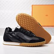 Hermes Tenis Jet Black Sneaker - 4