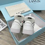 Lanvin Curb Casual Sneakers White Grey - 5