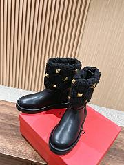 Valentino Black Leather Boot - 3