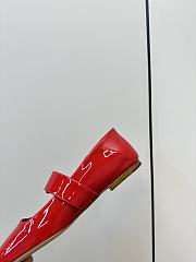 Valentino Garavani VLogo Locker Patent Red Mary Jane flat - 5