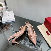 Valentino Garavani Beige Patent Heel 7cm - 4