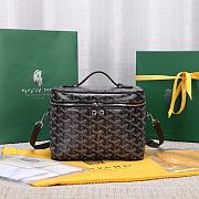 Goyard Muse Vanity Case Bag Black 16x14x20cm - 1