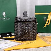 Goyard Muse Vanity Case Bag Black 16x14x20cm - 6