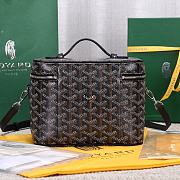 Goyard Muse Vanity Case Bag Black 16x14x20cm - 4