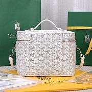 Goyard Muse Vanity Case Bag White 16x14x20cm - 5