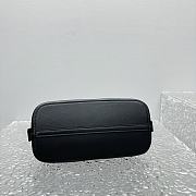 The Row Mini Devon Bag Black Leather 24x12x16cm - 6