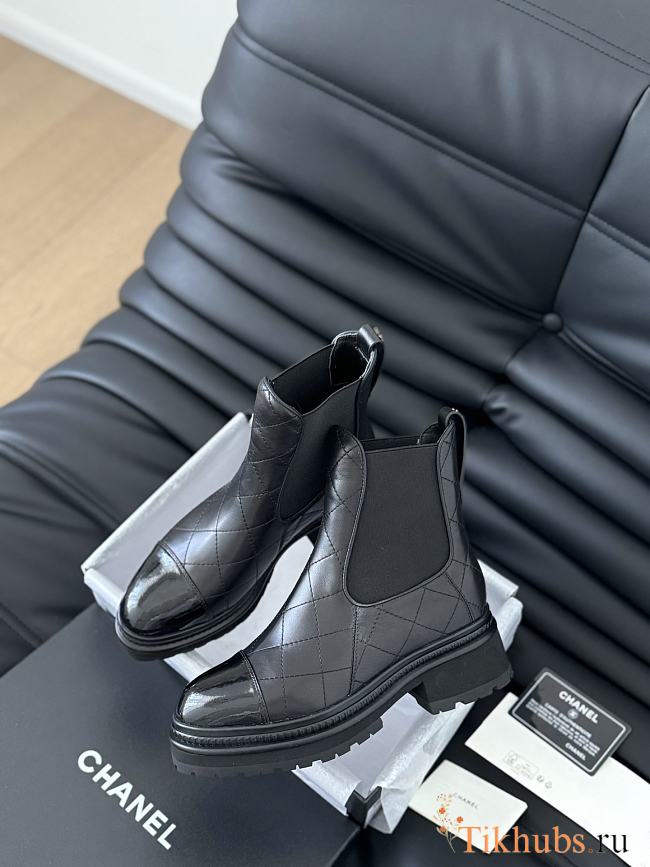 Chanel Black Boot 15 - 1