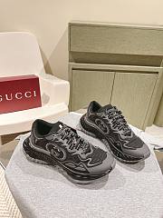 Gucci Men's Ripple Sneaker Black Mesh - 1