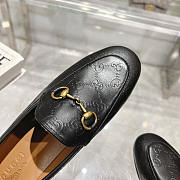 Gucci Horsebit GG Loafers Black - 5