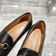 Gucci Horsebit GG Loafers Black - 2