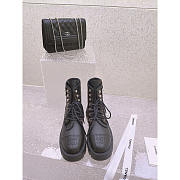 Chanel Calfskin Ankle Boots Black - 4