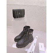 Chanel Calfskin Ankle Boots Black - 2