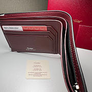 Cartier Coin/Banknote/Credit Card Wallet Black 12x9.5cm - 5