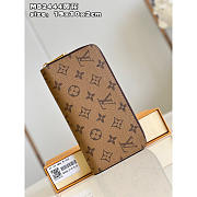 Louis Vuitton LV Zippy Wallet Monogram Canvas 19.5x10.5x2.5cm - 1