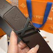 Louis Vuitton LV Brown Belt 4cm - 3