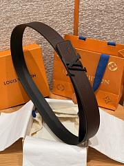 Louis Vuitton LV Brown Belt 4cm - 2