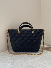 Chanel Vegetable Basketball Black 20x12.5x21cm - 5