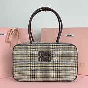 Miu Miu Tote Bag Tweed 34x10x23cm - 1