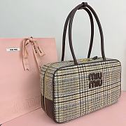 Miu Miu Tote Bag Tweed 34x10x23cm - 5