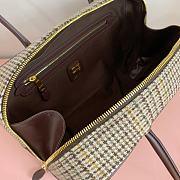 Miu Miu Tote Bag Tweed 34x10x23cm - 4