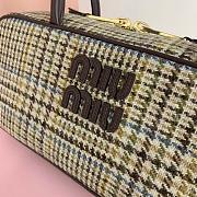 Miu Miu Tote Bag Tweed 27x12x9cm - 2