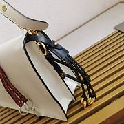Prada Soft Sound Large White Shoulder Bag 35x19.5x10.5cm - 6