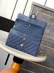 Chanel Flap Bag Denim Blue 25cm - 4