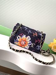 Chanel Small Flap Bag Canvas 20cm - 2