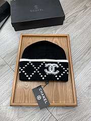 Chanel Black Beanie 02 - 1