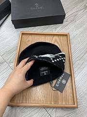 Chanel Black Beanie 02 - 4