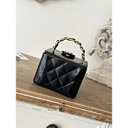 Chanel Mini Vanity Case Bags Black 11x9.5x8.5cm - 6