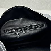 The Row Agnes Bowling Black Leather Bag 33x18x39cm - 6